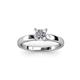 3 - Annora Princess Cut Diamond Solitaire Engagement Ring 