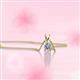 2 - Jassiel 5x3 mm Oval Cut Lab Grown Diamond Double Bail Solitaire Pendant Necklace 