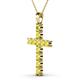 2 - Elihu Yellow Sapphire Cross Pendant 