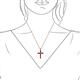 3 - Elihu Ruby Cross Pendant 