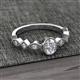 2 - Jenna Desire Oval Cut Lab Grown Diamond Engagement Ring 