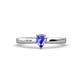 1 - Annora Pear Cut Tanzanite Solitaire Engagement Ring 