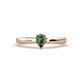 1 - Annora Pear Cut Lab Created Alexandrite Solitaire Engagement Ring 