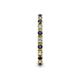 5 - Gracie 2.00 mm Round Blue Sapphire and Lab Grown Diamond Eternity Band 
