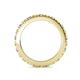 4 - Gracie 2.00 mm Round Yellow Sapphire and Lab Grown Diamond Eternity Band 