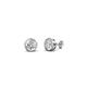 1 - Carys 0.44 ctw Round Moissanite (4.00 mm) Bezel Set Solitaire Stud Earrings 