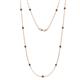 1 - Asta (11 Stn/2.7mm) Black Diamond on Cable Necklace 