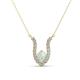 1 - Lauren 4.00 mm Round Opal and Diamond Accent Pendant Necklace 