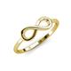 3 - Evanna Classic Infinity Minimalist Promise Ring 