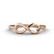 1 - Evanna Classic Infinity Minimalist Promise Ring 