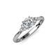 4 - Eve Signature 6.50 mm Round Diamond Engagement Ring 