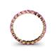 5 - Valerie 3.00 mm Pink Sapphire Eternity Band 