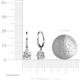 3 - Grania Diamond (6.5mm) Solitaire Dangling Earrings 