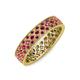 4 - Cailyn Ruby Eternity Band 