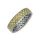 4 - Cailyn Yellow Sapphire Eternity Band 