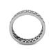 5 - Cailyn White Sapphire Eternity Band 