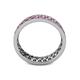 5 - Cailyn Pink Sapphire Eternity Band 