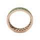 5 - Cailyn Emerald Eternity Band 