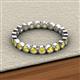 3 - Arria 2.70 mm Yellow Sapphire Eternity Band 
