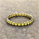 3 - Arria 2.40 mm Yellow Sapphire Eternity Band 