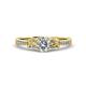 3 - Freya Diamond Butterfly Engagement Ring 