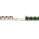 2 - Leslie 4.00 mm Lab Created Alexandrite Eternity Tennis Bracelet 