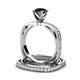 4 - Square Shape Bridal Set Ring 