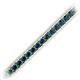2 - Abril 3.10 mm Blue Diamond Eternity Tennis Bracelet 