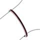 3 - Abril 2.50 mm Red Garnet Eternity Tennis Bracelet 