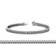 1 - Abril 2.40 mm Lab Grown Diamond Eternity Tennis Bracelet 