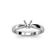 3 - Adsila 4 Prong Semi Mount Engagement Ring 