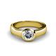 1 - Enola Lab Grown Diamond Solitaire Engagement Ring 
