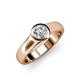4 - Enola Lab Grown Diamond Solitaire Engagement Ring 