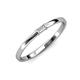 3 - Riley Bold 4x2 mm Baguette Diamond Minimalist Solitaire Promise Ring 