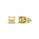 1 - Liam Four Prong 18K Yellow Gold Ear Stud Setting 