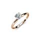 2 - Solus 0.50 ct IGI Certified Lab Grown Diamond Round (5.00 mm) Solitaire Engagement Ring  
