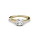 1 - Solus 0.80 ct IGI Certified Lab Grown Diamond Round (6.00 mm) Solitaire Engagement Ring  
