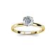 3 - Solus 0.80 ct IGI Certified Lab Grown Diamond Round (6.00 mm) Solitaire Engagement Ring  