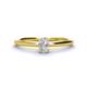 1 - Orla Oval Cut Diamond Solitaire Engagement Ring 