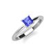 3 - Zelda Princess Cut 5.5mm Tanzanite Solitaire Engagement Ring 