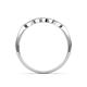 6 - Serene Black and White Diamond Bridal Set Ring 