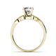 5 - Serene Forever Brilliant Moissanite and Diamond Bridal Set Ring 