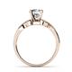 5 - Serene Forever One Moissanite and Diamond Bridal Set Ring 