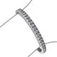 3 - Abril 3.80 mm Round Lab Grown Diamond Eternity Tennis Bracelet 