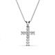 1 - Ethel Diamond Cross Pendant 