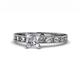1 - Niah Classic 1.00 ct IGI Certified Lab Grown Diamond Princess Cut (5.50 mm) Solitaire Engagement Ring 