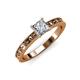 3 - Niah Classic 5.50 mm GIA Certified Princess Cut Diamond Solitaire Engagement Ring 