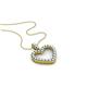 1 - Zylah Aquamarine Heart Pendant 