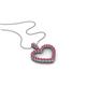 1 - Zylah Rhodolite Garnet Heart Pendant 