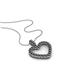 1 - Zylah Black Diamond Heart Pendant 